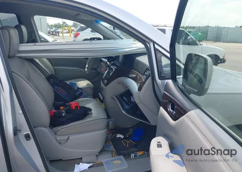 2015 Nissan Quest Sv из США, поврежденный, VIN JN8AE2KP7F9133004